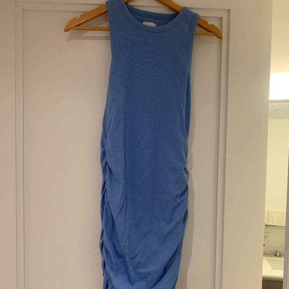 Bae the Label Maternity Dress | Blue | Size XS